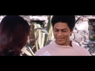 One of the best romantic scenes ever made chalte chalte srk!!!