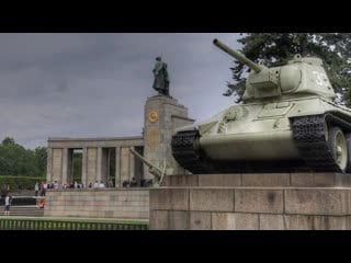 Live gedenken zum tag des sieges am sowjetischen ehrenmal in berlin