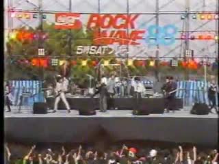 Hillbily bops with magumi, buck tick vacances (1988 rock wave fest)