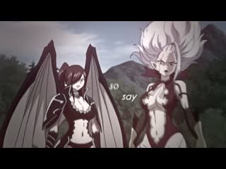 Erza scarlet | mirajane strauss | fairy tail vine