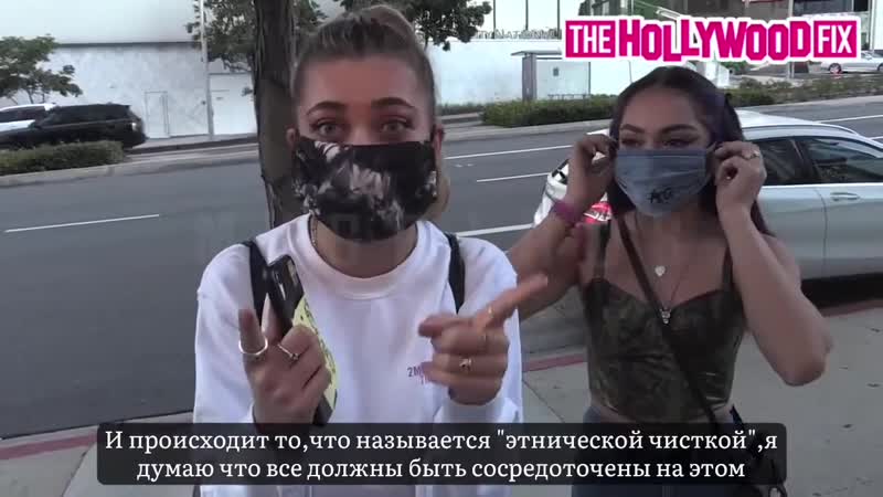 [mvg translations] avani gregg &amp; amelie zilber реагируют d‘amelio &amp; griffin johnson's шокировали расставанием