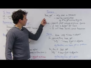 Engvid benjamin learn english grammar has, have, have got