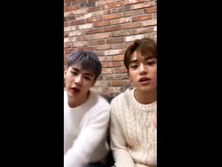 191101 lucas`s instagram ​live w​⁄wayv​