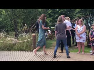 Kate leaves her @the rhs back to nature garden and meets parents, teachers and carers