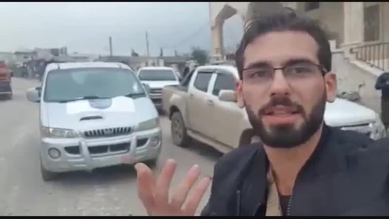 Боевики группирои "девятая бригада сса" идут на помощь союзникам в даррат аль изза в провинции алеппо