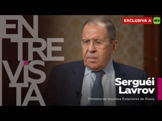 Lavrov en exclusiva a rt "la creación del estado palestino es inevitable"