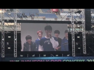 180901 ink incheon kpop concert vcr minho singing~~ straykids 스트레이키즈