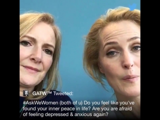 Gillian anderson jennifer nadel twitter qa for we