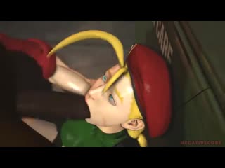 Street fighter cammy white animated