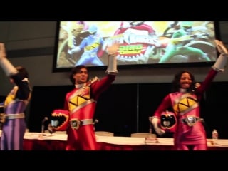 Power morphicon 2014 power rangers dino charge trailer cast reveal (best version)