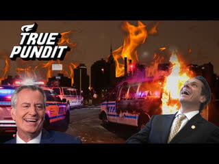 Nyc burns as de blasio & cuomo vamp for the press – with special guest mike moore of true pundit