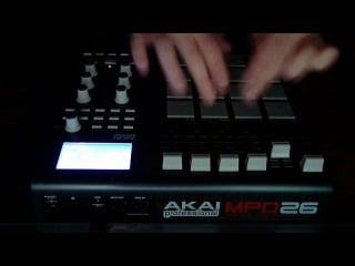 Exorus beatz live akai mpd26 beatmaking