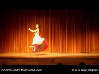 Magda jędrzejuk belly dance @ puchar europy 2016, lublin (1st place solo raks sh 6630