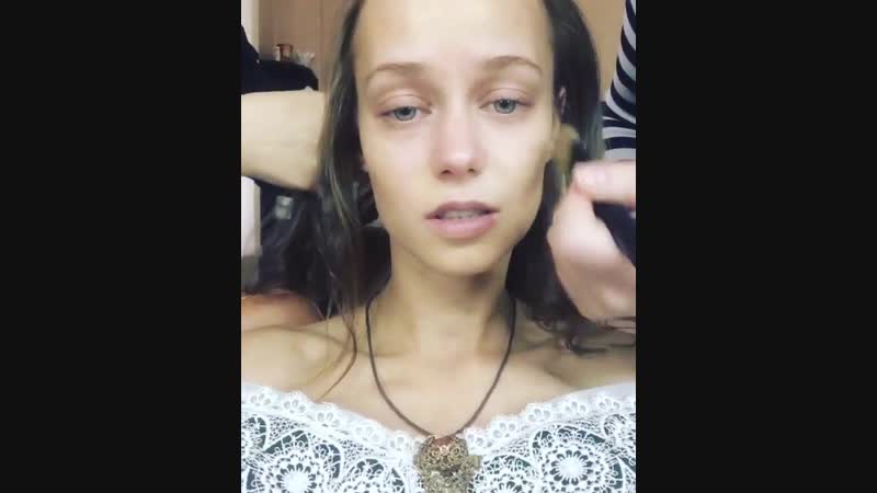 Катерина ковальчук в гримерке (крепостная / кріпосна)