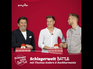 Thomas anders vs rockharmonix im schlagerwelt battle (mdr, meine schlagerwelt, schlagerchance in leipzig, 16 10 2020)