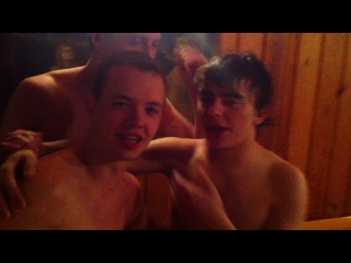 Johnyboy / джонибой с мальчиками в сауне