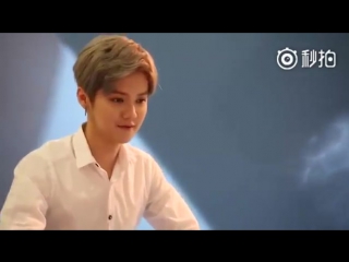 [video] 170616 luhan @ ofo 小黄车 photoshoot bts