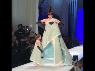 Coco and ioni at runway