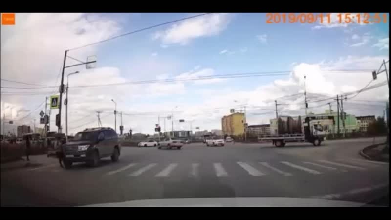 Дтп на зебре