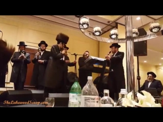 Motty steinmetz isaac honig and arele samet at sheva brachos in new york