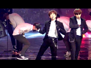 [fancam] 161229 bts (jungkook focus) classroom idea (seo taeji and boys cover) @ kbs gayo daechukjae
