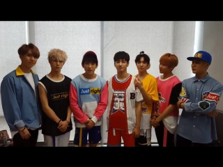 [video messaage] 150817 got7 @ dream knight event greetings