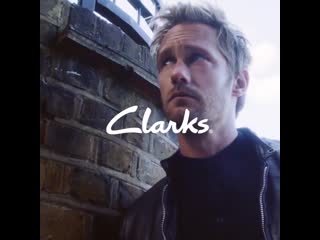 Alexander skarsgård for #clarks