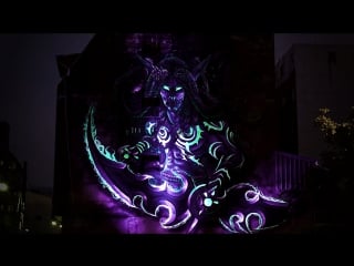 Street art – illidan