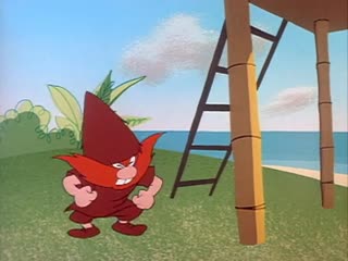 Yosemite sam rabbitson crusoe (1956)