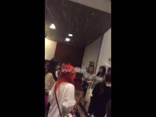 [fancam] 161102 dia jenny, yebin & chaeyeon @ singapore airport