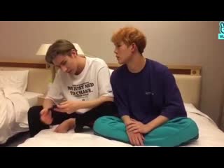 Tells ck that hes growing handsome they say ppl in love look like each other yeah who am i inlove with monbebe and y