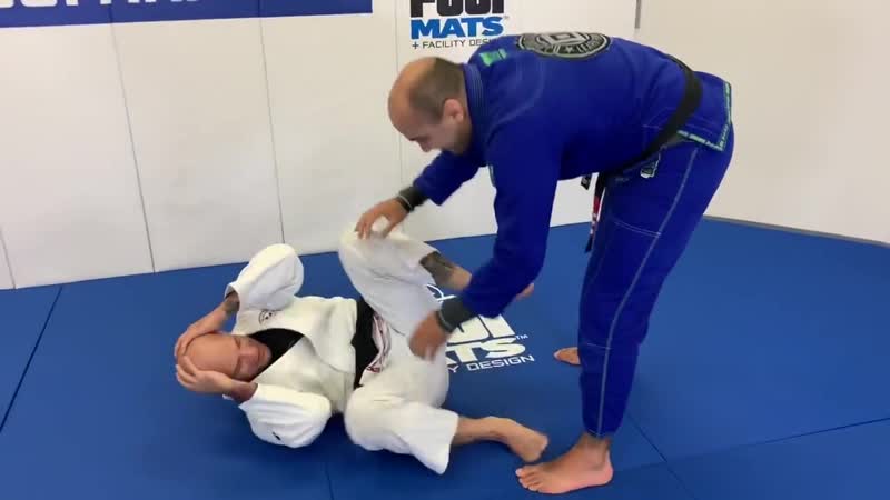 The jiu jitsu drill that xande ribeiro uses to not get his guard passed in compe