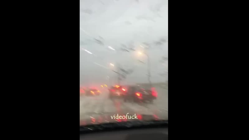 Последствие града