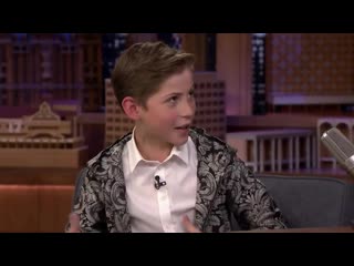 2019 jacob tremblay does his best seth rogen and arnold schwarzenegger impressions