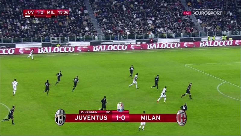 Кyбoк итaлuu 2016 17 / coppa italia / 1/4 фuнaлa / ювeнтyс мuлaн / 1