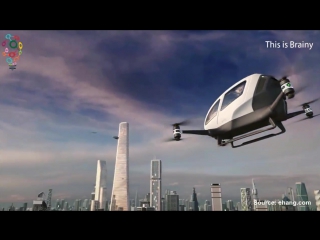 Ehang 184 world’s first passenger drone