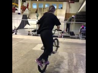 Вмх неплохо раздала bmx girl