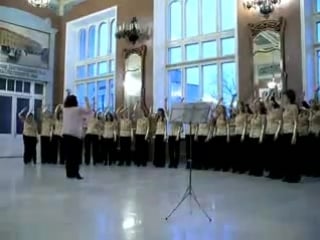 Miladies' chorus heigh ho!