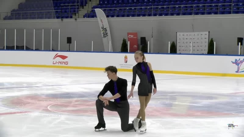 Ekaterina geinish / ilya mironov – sp (j) – budapest trophy 2021