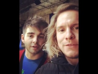 Jackgriffo nails this #comedy gold at the end of a rad day working for @nickelodeontv ( ps who else wants to see me & jg play #