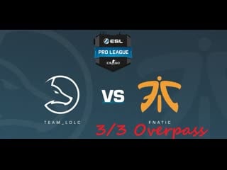 Ldlc vs fnatic 3/3 overpass мажор dreamhack winter 2014 playoff 1/8 стадия csgo