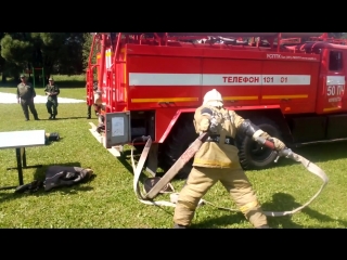 Показательные выступления в лагере "гудок"