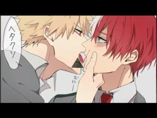 Todoroki shouto x katsuki bakugou // todobaku // true love