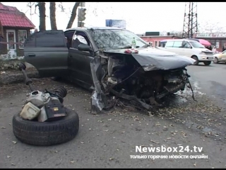 На шепеткова водитель седана протаранил пассажирский автобус и врезался в дерево