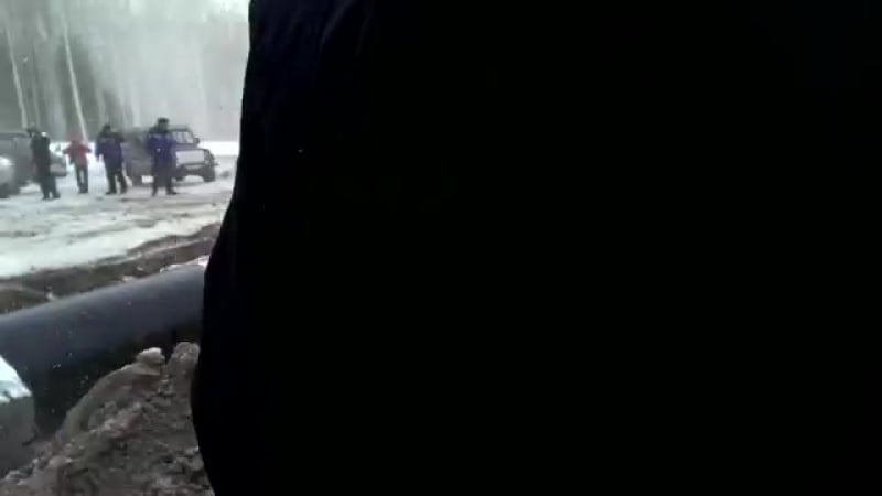 Очистка полости газопровода