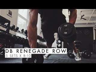 Built for the beach chest and back superset workout (+abs)