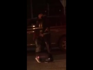 Прям на дороге баба сосёт, грязь павлодар