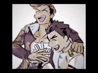 ⇴ danganronpa; kiyotaka ishimaru ✛ mondo oowada ✛ishimondo