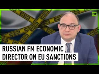 ‘we recognize them as hostile acts’ russian fm economic director on the eu’s sanctions 5th wave