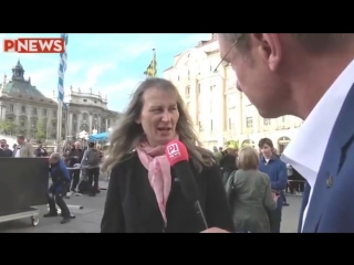 Interview zur zerstörung vom afd infostand in münchen giesing